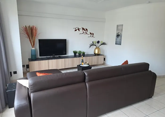 Duplex Met Zonnig Zuidterras Aan Haven En Zee